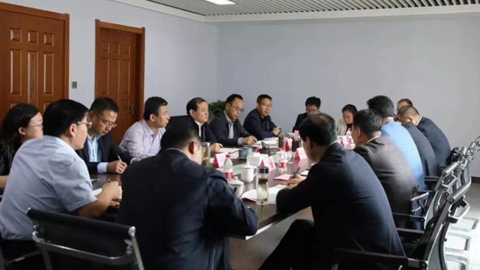 定西市市委副書記、市長戴超一行到訪甘肅文旅集團