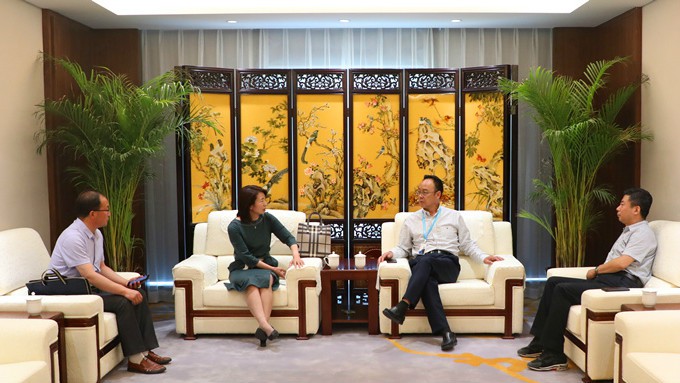 定西市委常委、宣傳部長陳月芳一行 到集團(tuán)公司推介洽談合作項(xiàng)目
